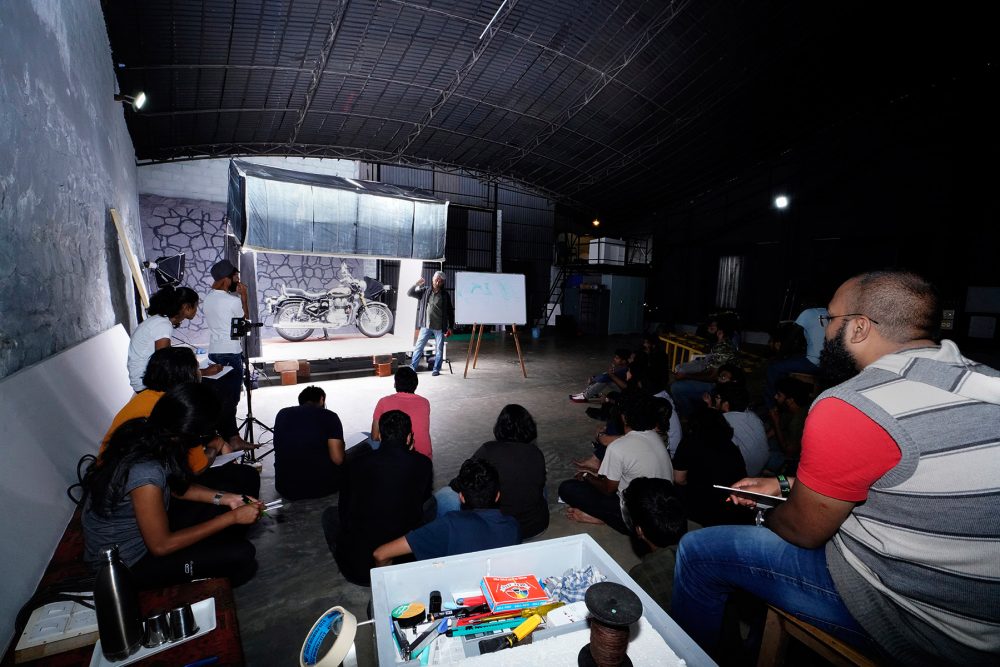 Automobile studio session by Iqbal Mohamed.